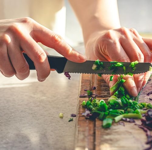 Bis wohin schneidet man Lauch?