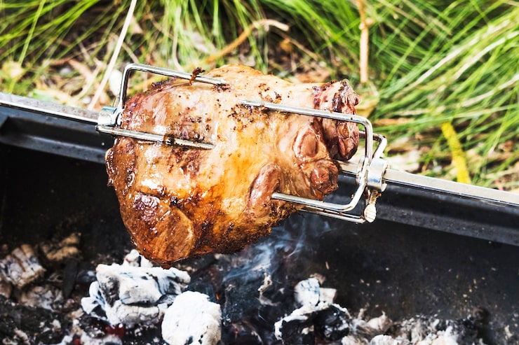 Wie Lange Braucht Ein Spießbraten Auf Dem Gasgrill?