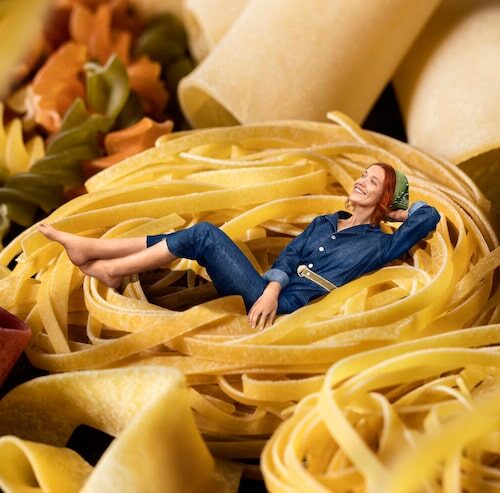 Wie viele Nudeln für 3 Personen?